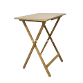 Bamboo Foldable Table, TV Dinner Folding Table for Small Space Eating